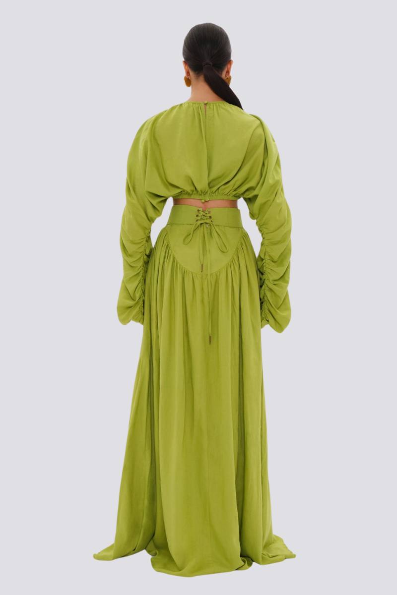 Uzun Kollu Büzgülü Takım