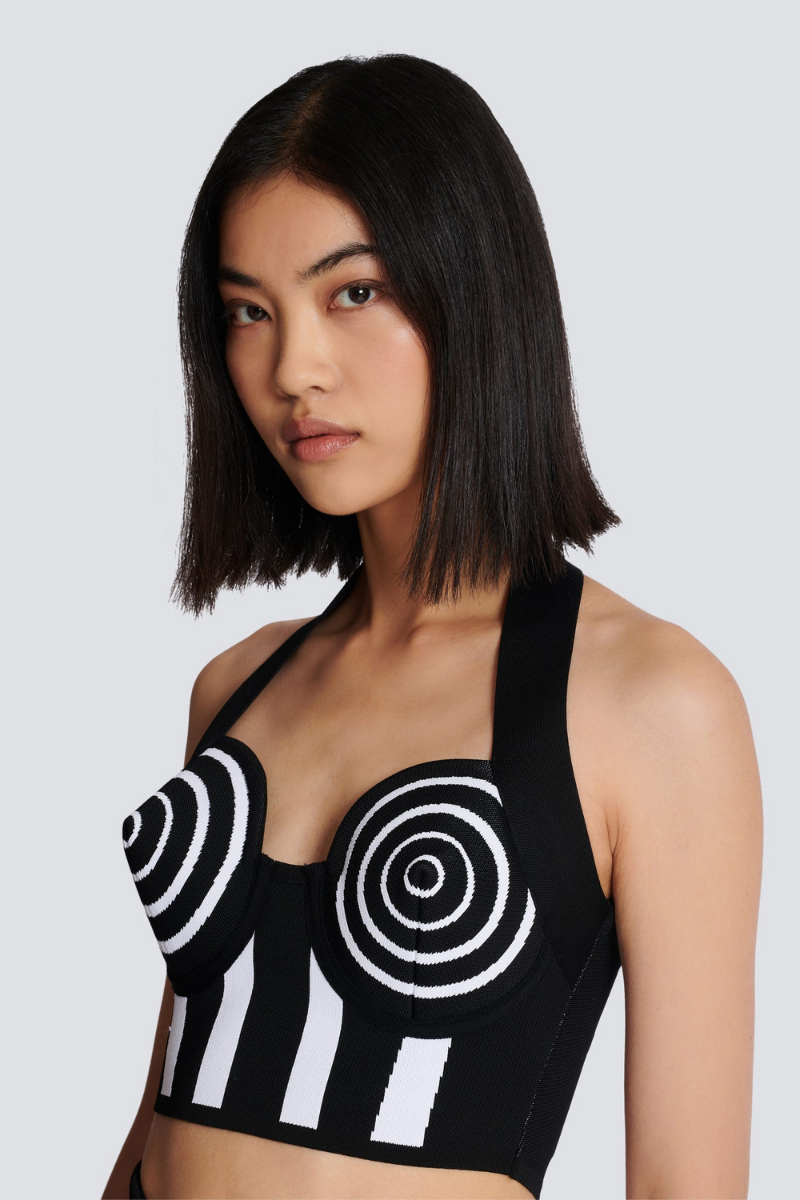 Çizgili Triko Takım