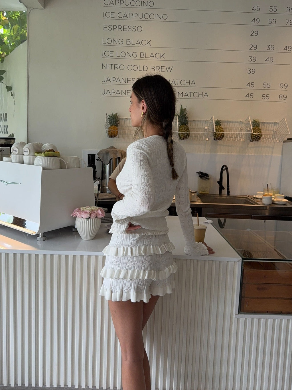 Floria Fırfırlı Triko Takım