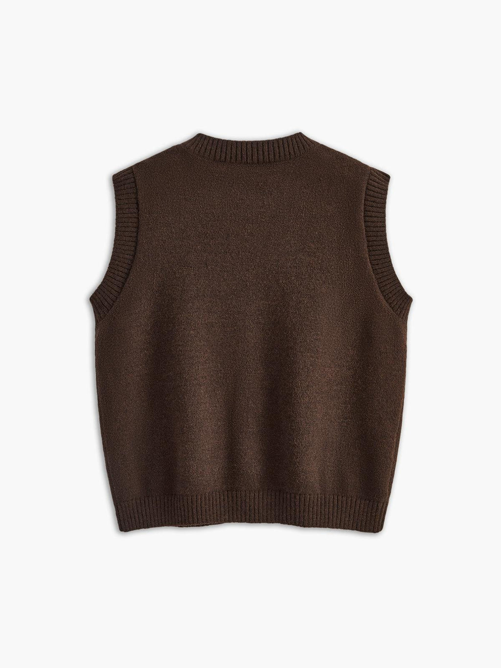 Şık Düğme Detaylı Triko Yelek