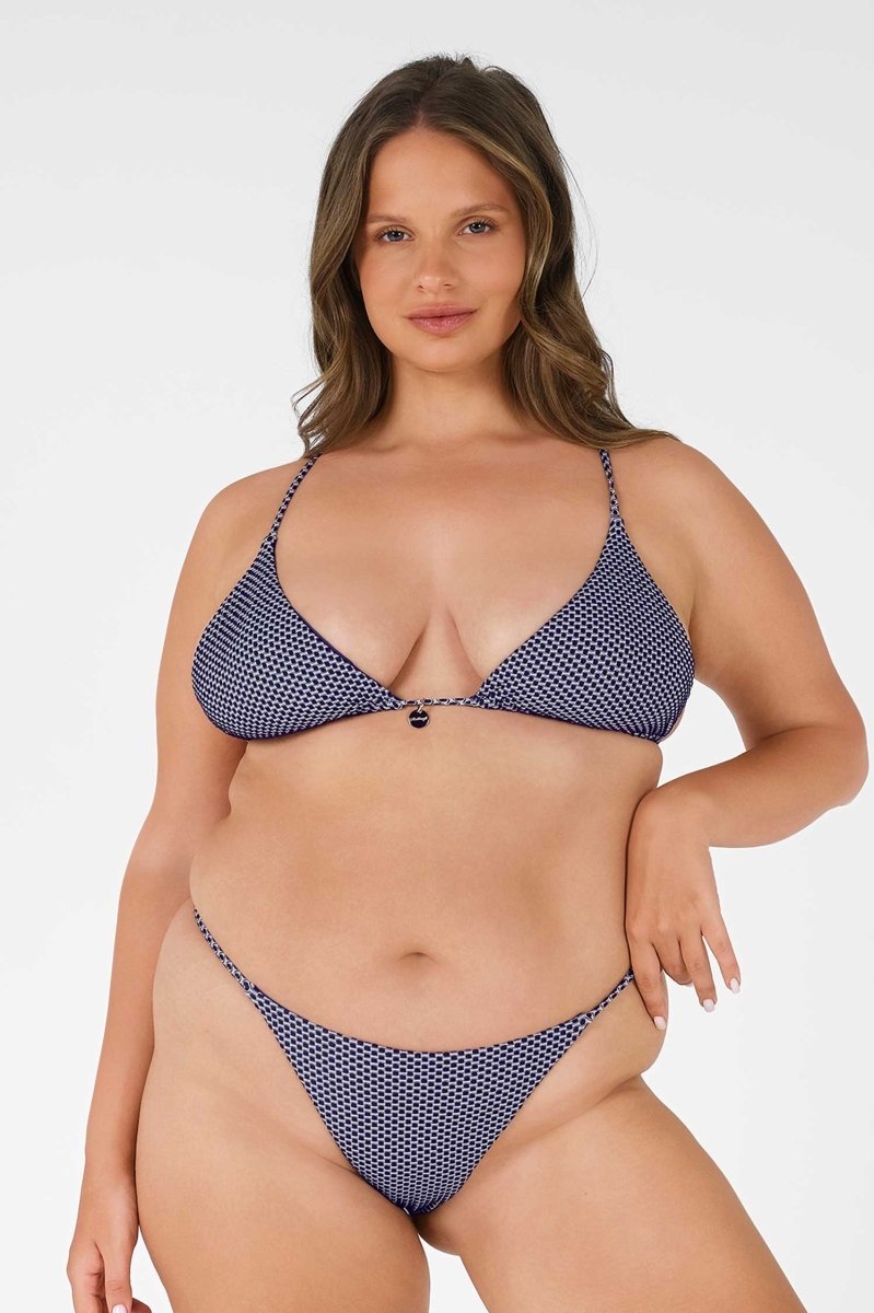 Parker Üçgen Bikini Üstü / Country Club Jakarlı