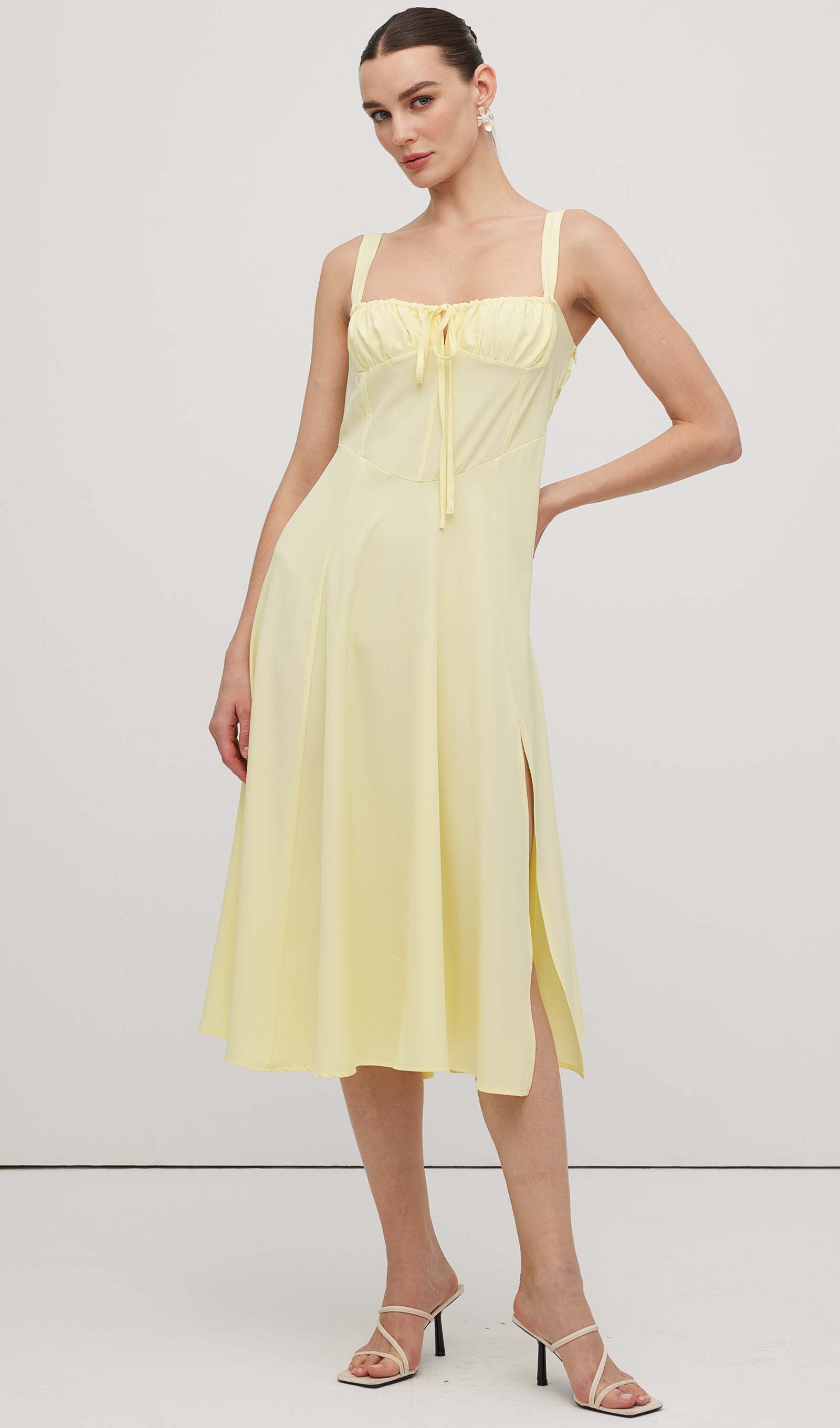 Büstiyer Midi Sundress