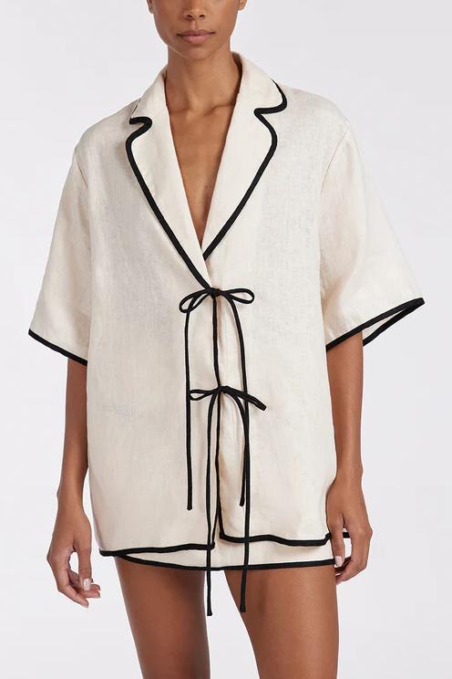 Noir Krem Renk Etek Takım