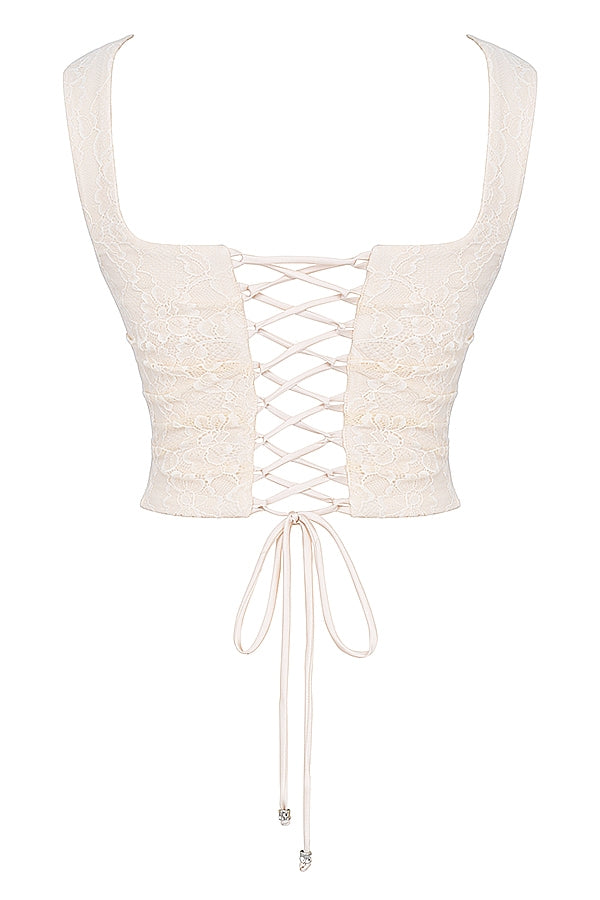 SERAPHA Dantel Detaylı İkili Takım