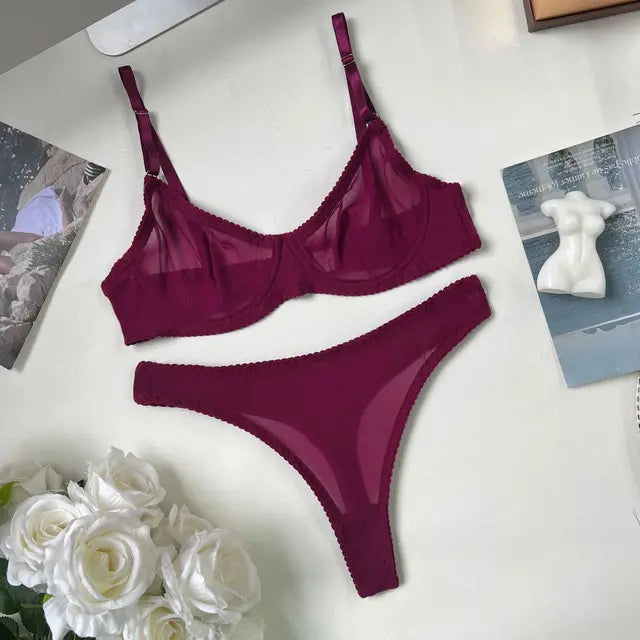 Brooke 2 Parça Dikişsiz Push-Up Sütyen Takımı