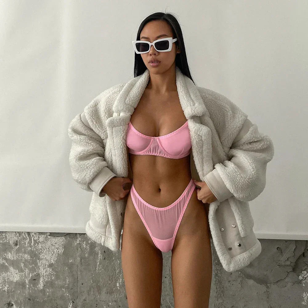 Brooke 2 Parça Dikişsiz Push-Up Sütyen Takımı