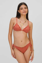 Emma Fırfırlı Cesur Alt / Baharat Dantel