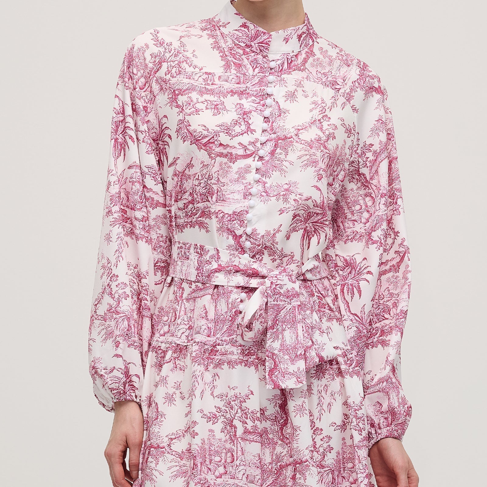 Çiçekli Volanlı Katlı Mini Elbise