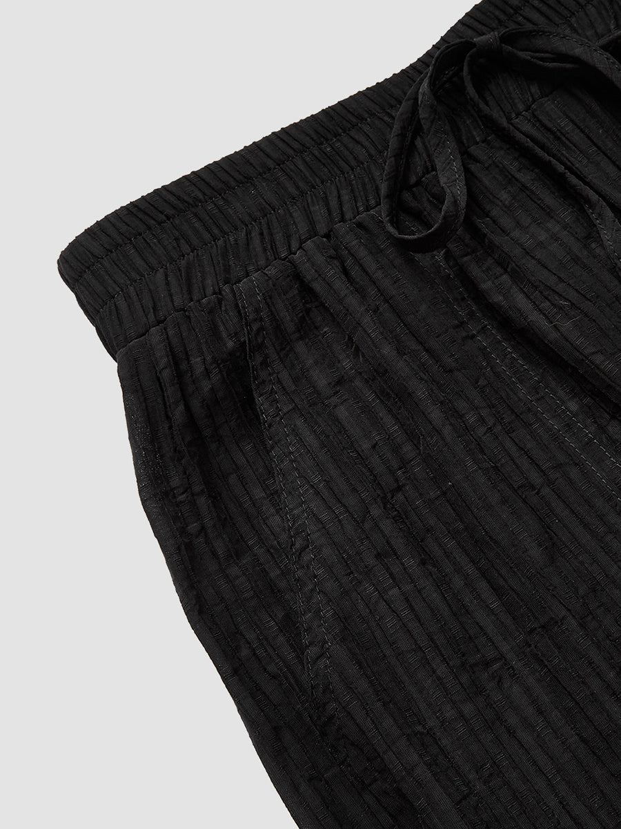 Düğmeli Pantolon Takımı