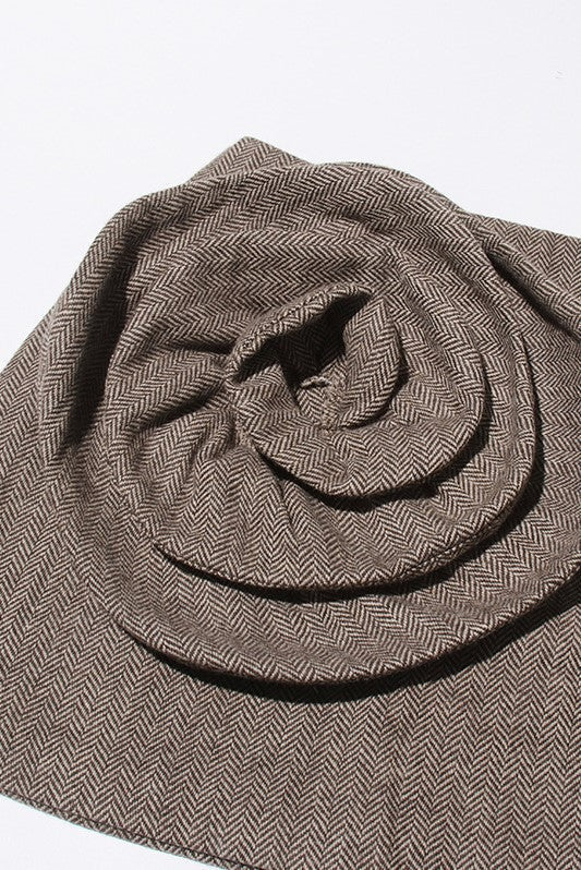 Noral Çiçek İşlemeli Etek