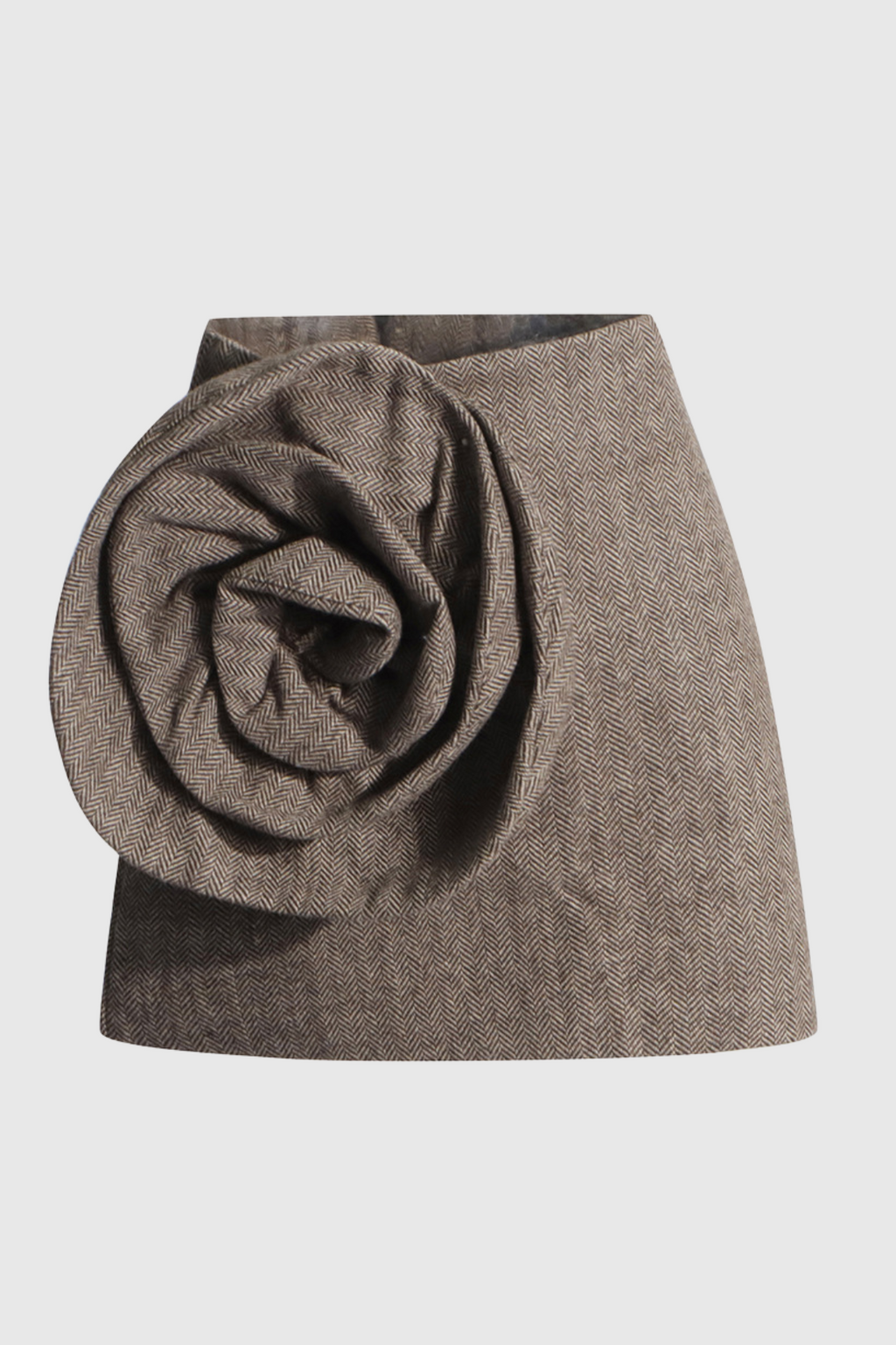 Noral Çiçek İşlemeli Etek