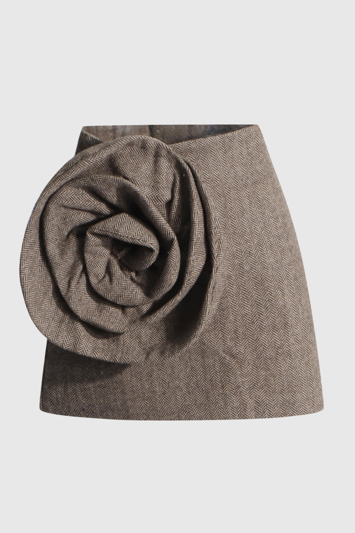 Noral Çiçek İşlemeli Etek