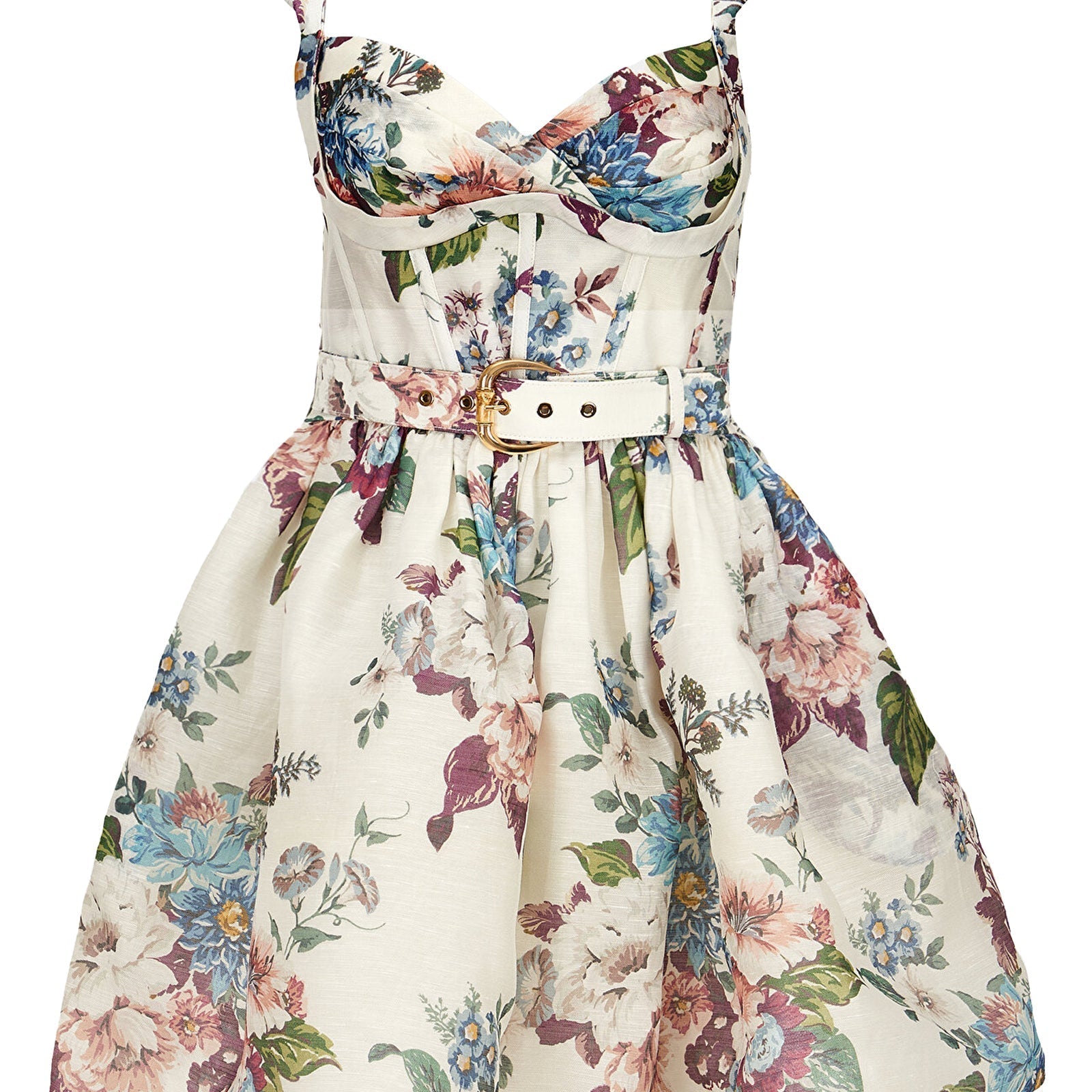 Keten Organze Mini Elbise