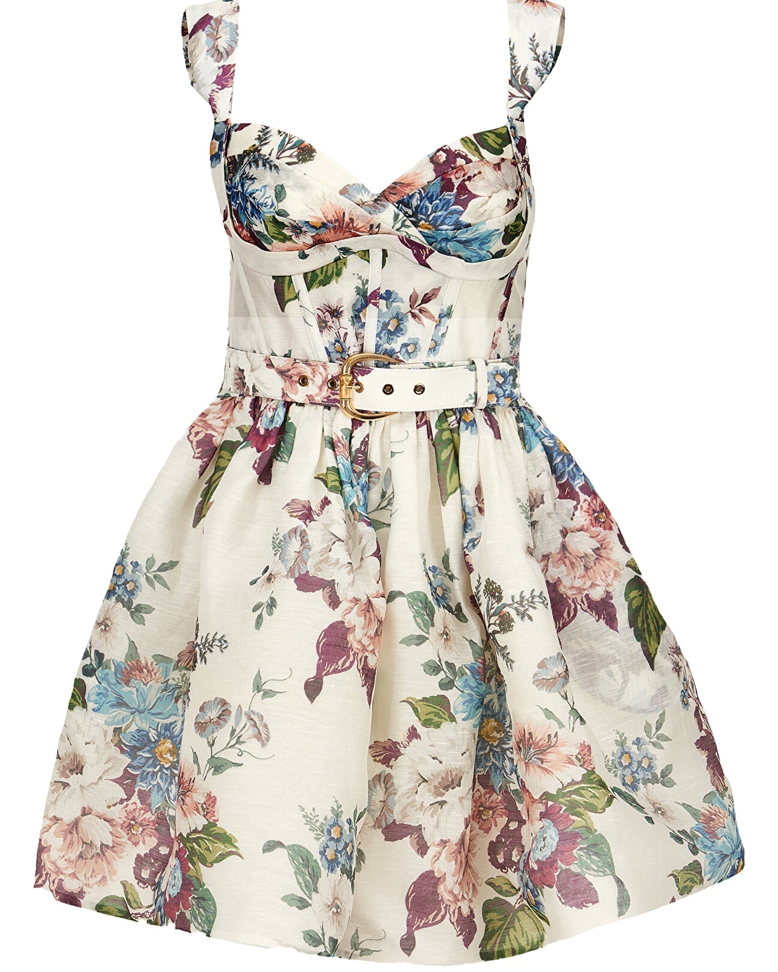 Keten Organze Mini Elbise