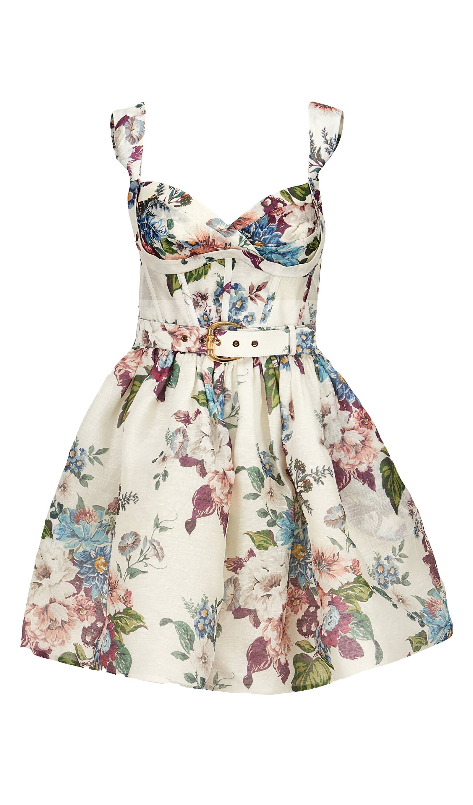 Keten Organze Mini Elbise