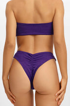 Sophia Büzgülü Cesur Alt / Alacakaranlık Dantel