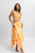 Çift Taraflı Katlanabilir Plaj Havlusu / Mimosa