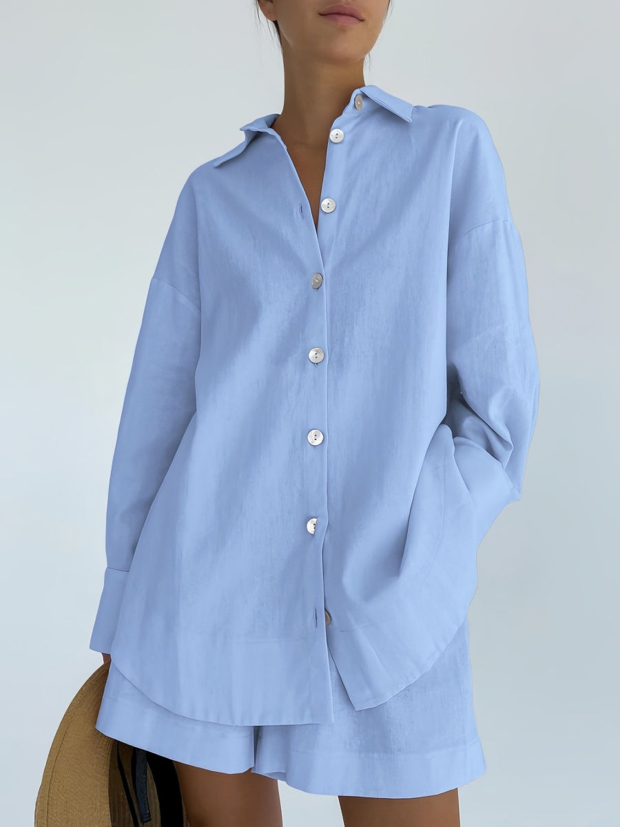 Gömlek Şort Takımı