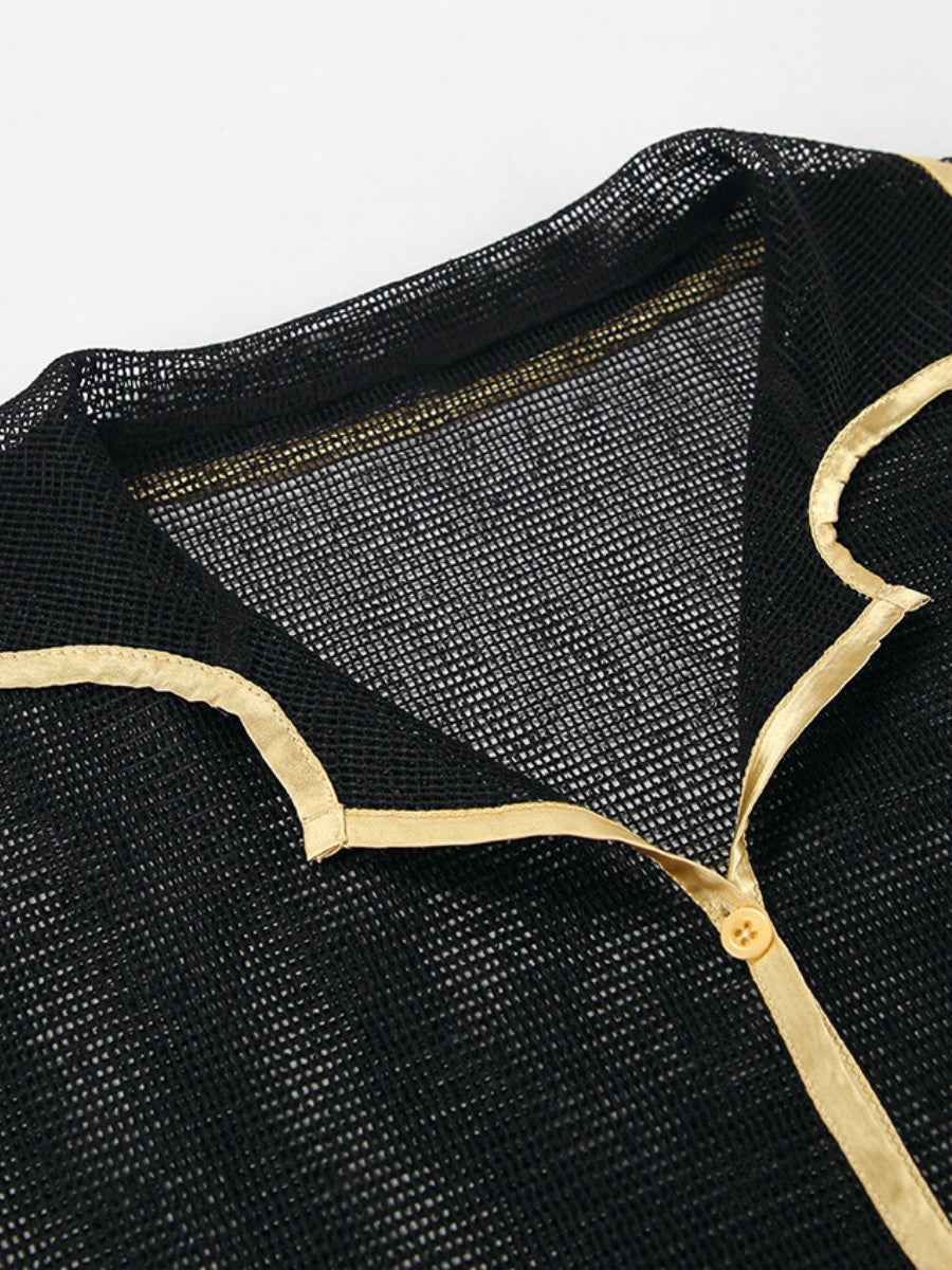 Ajurlu Şort Takımı