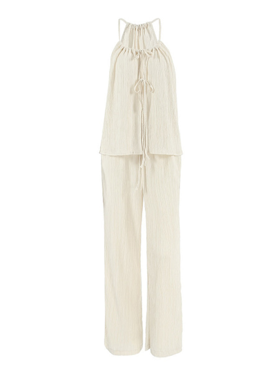 Askılı Pantolon Takımı