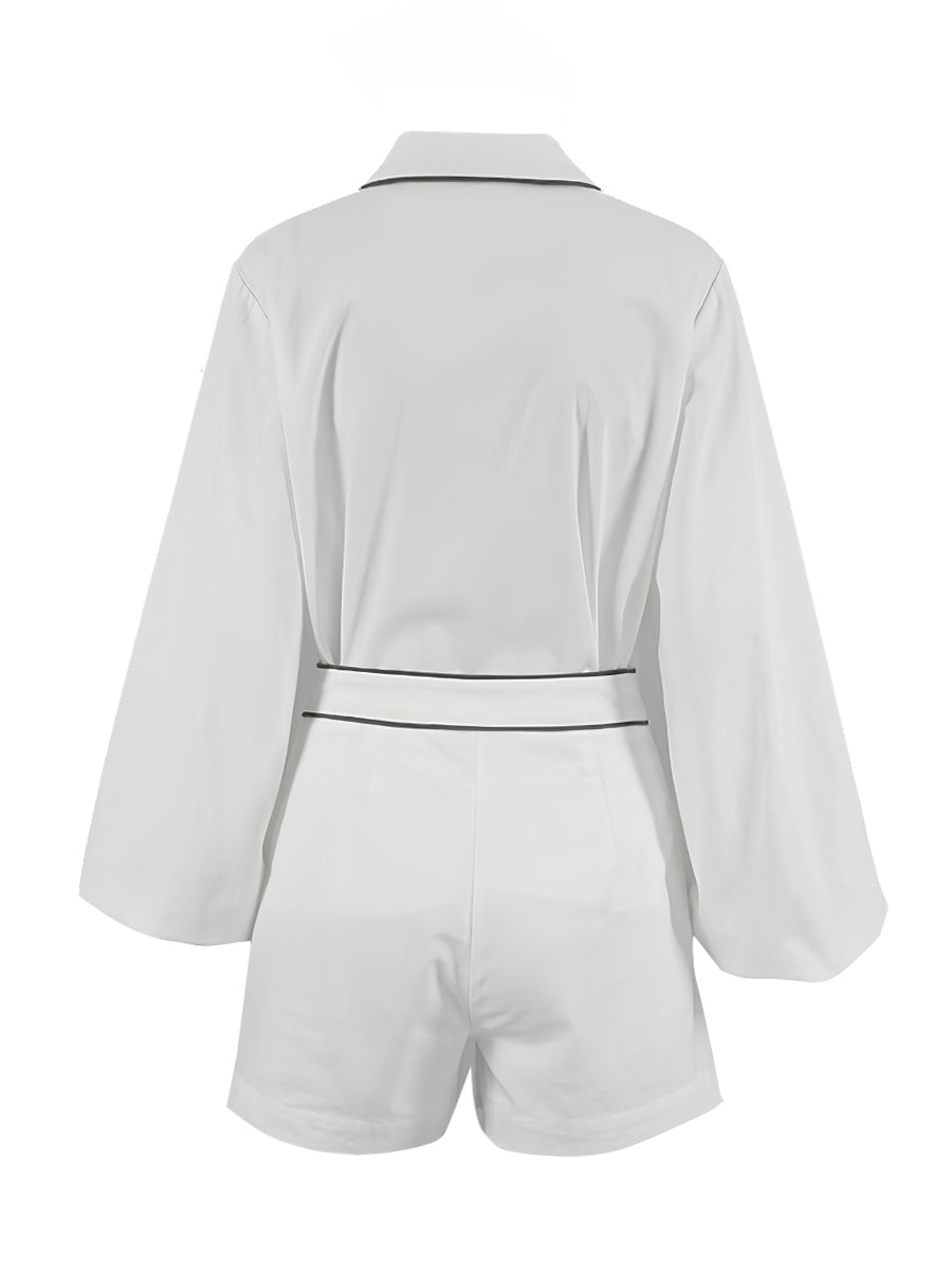 Balon Kol Şort Takımı