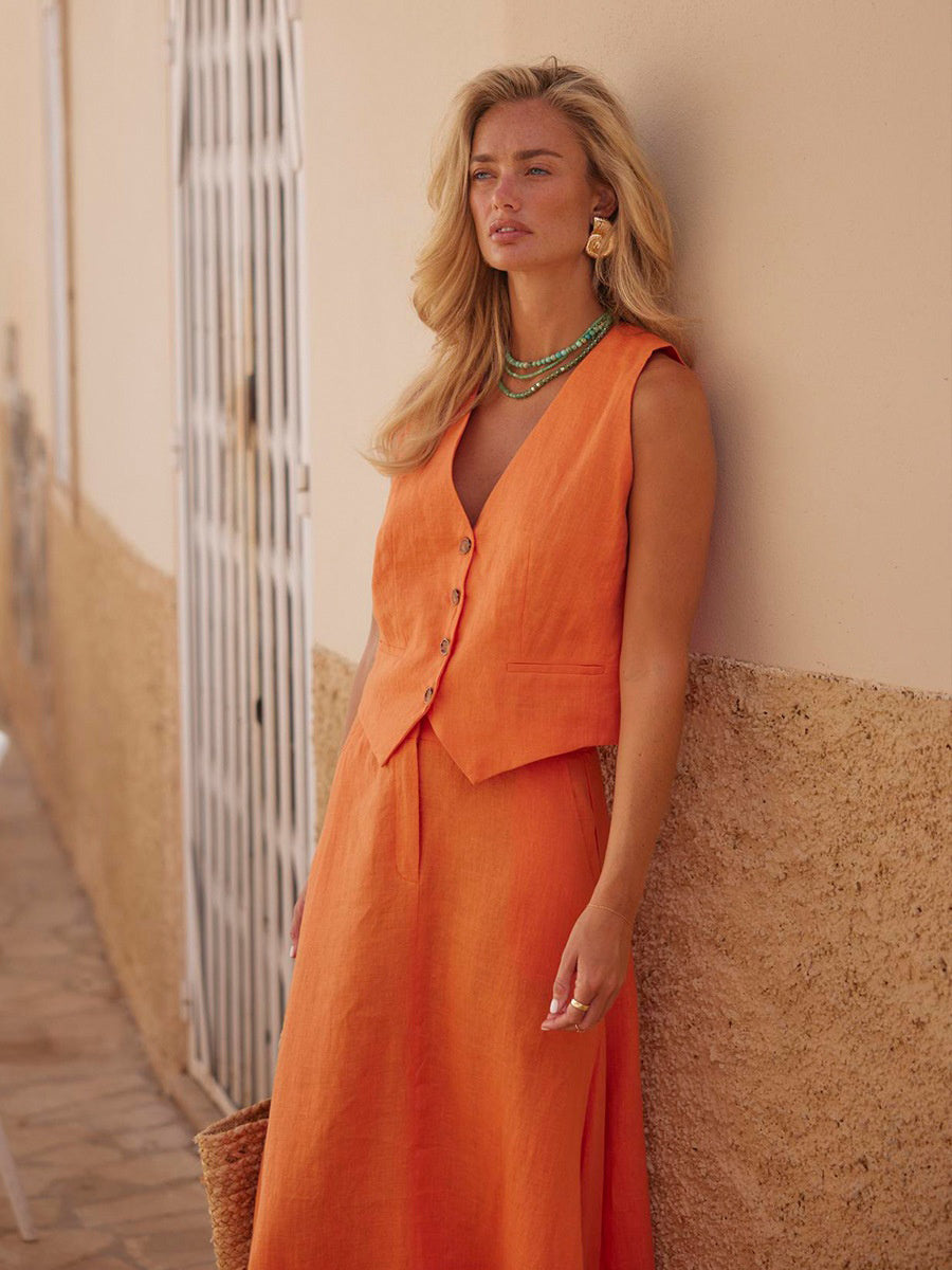 Laila Uzun Etek Takımı