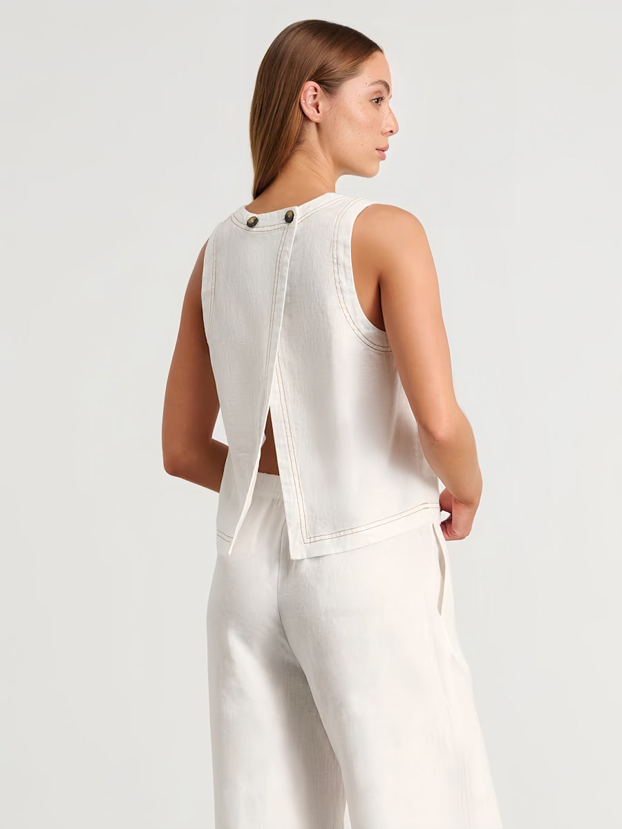 Yırtmaçlı Pantolon Takımı