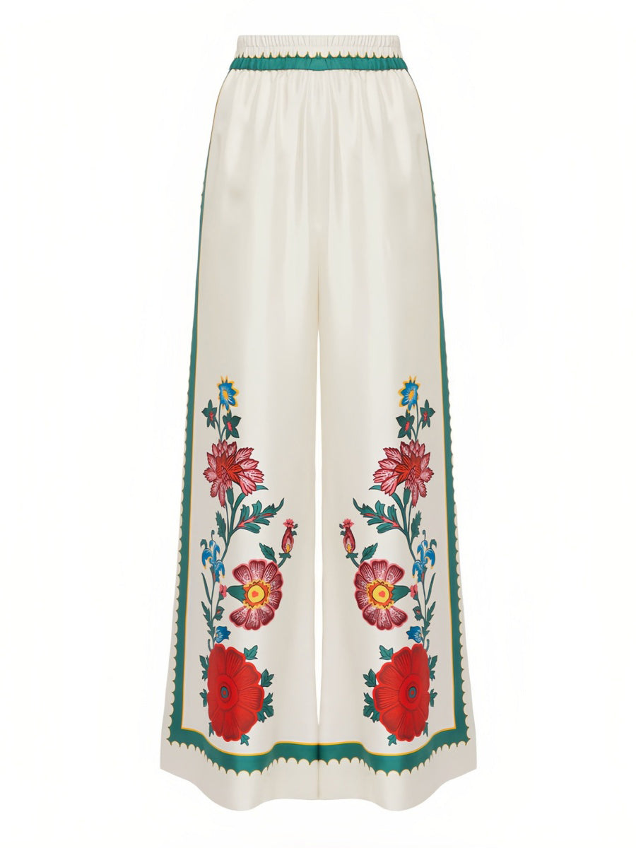 Çiçek Baskılı Takım