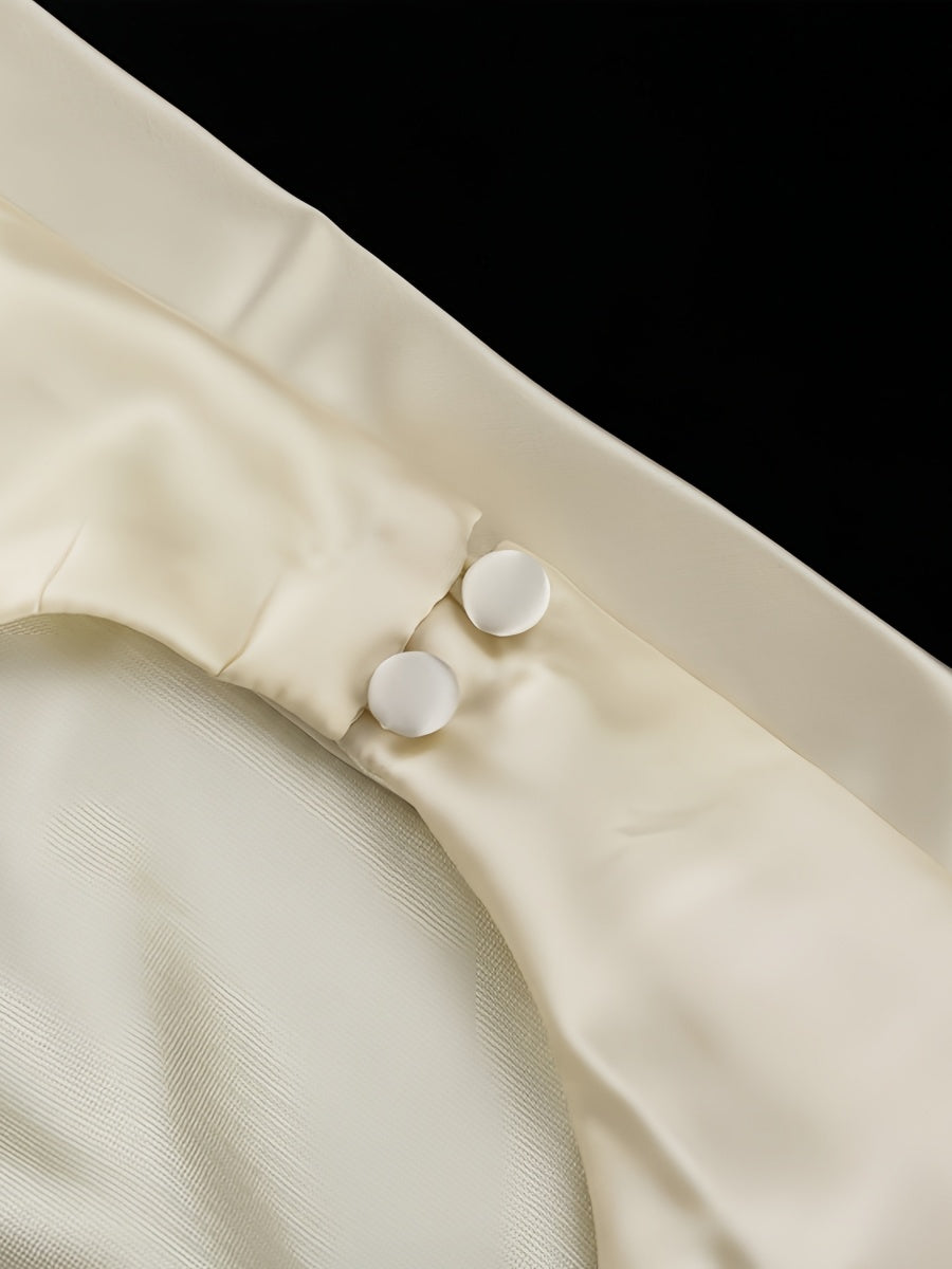 Düz Sırtlı, İçi Boş Bağcıklı Mini Elbise