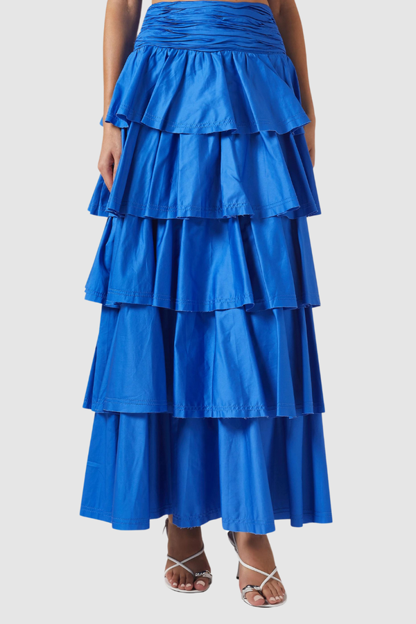 Ondine| Katlı Fırfırlı Zarif İkili Set