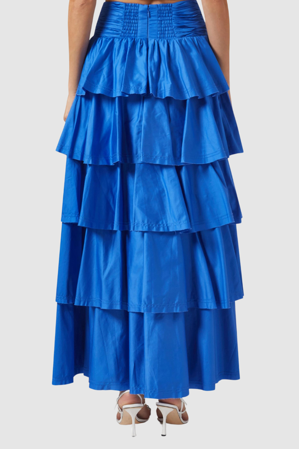 Ondine| Katlı Fırfırlı Zarif İkili Set