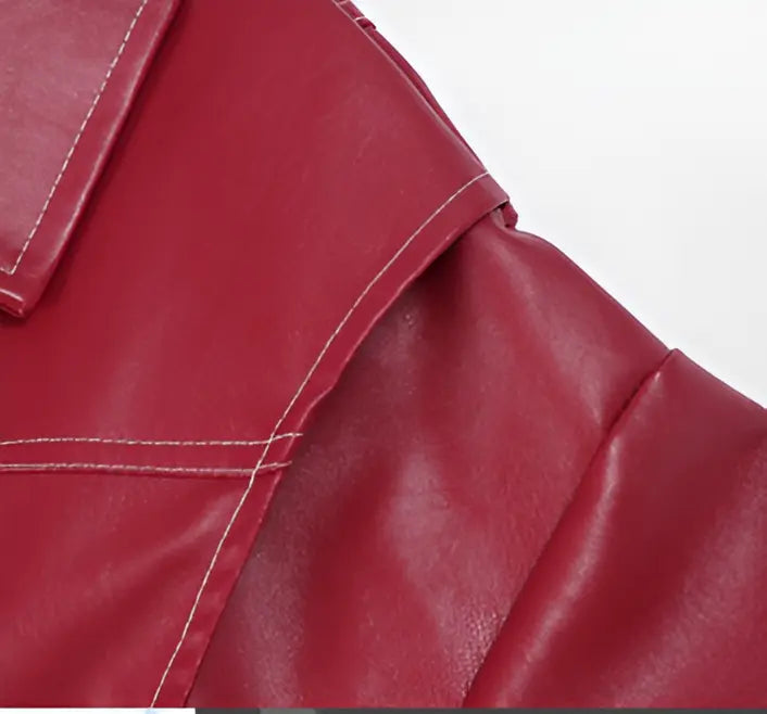 Rahat Oversized Deri Ceket