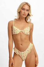 Candice Destekli Bikini Üstü / Pembe Geyik