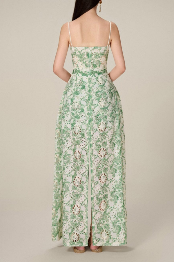 Askılı Çiçek Desenli Takım