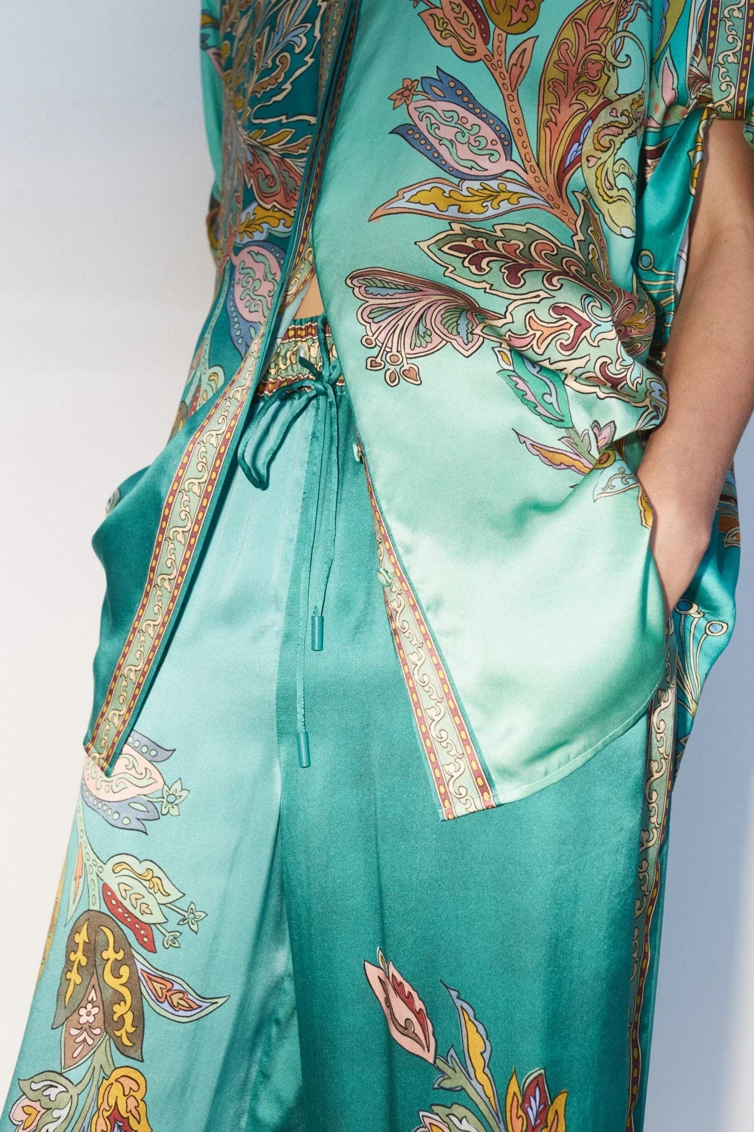 Aqua Bloom Saten Takım