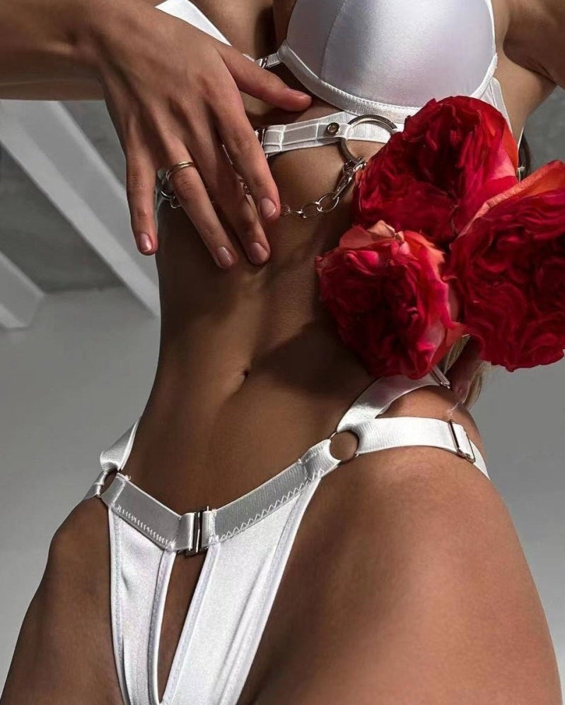 INTIMISTE İki Parça İç Giyim - Beyaz - Açık Külot