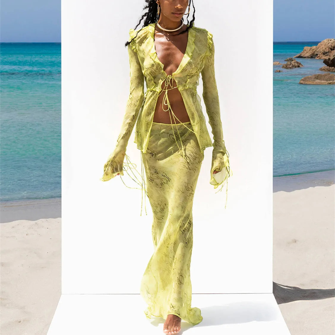 Desenli Yazlık Takım