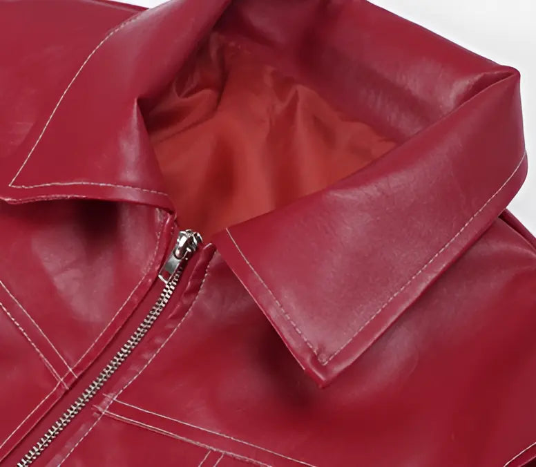 Rahat Oversized Deri Ceket