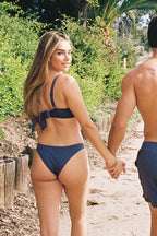 Camila Cesur Alt / Lacivert Noktalı