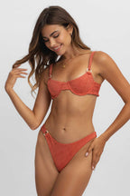 Portia Halkalı Orta Kapalı Alt / Baharat Dantel