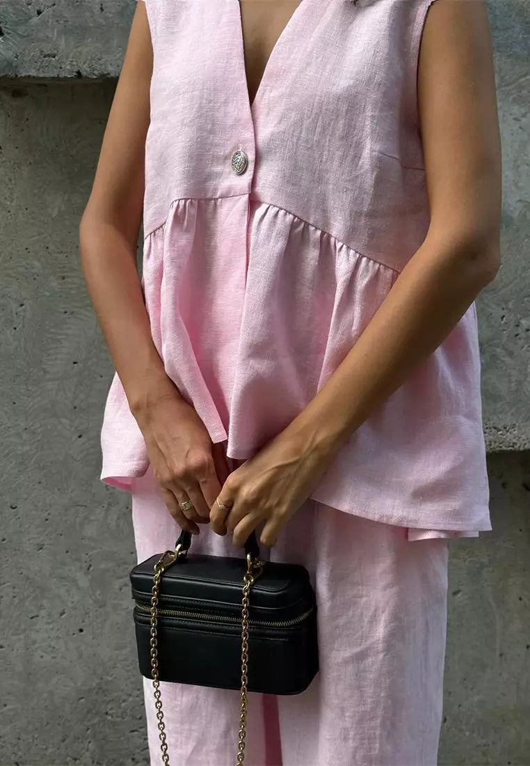 Veyra | V Yaka Yelek & Pantolon Takım