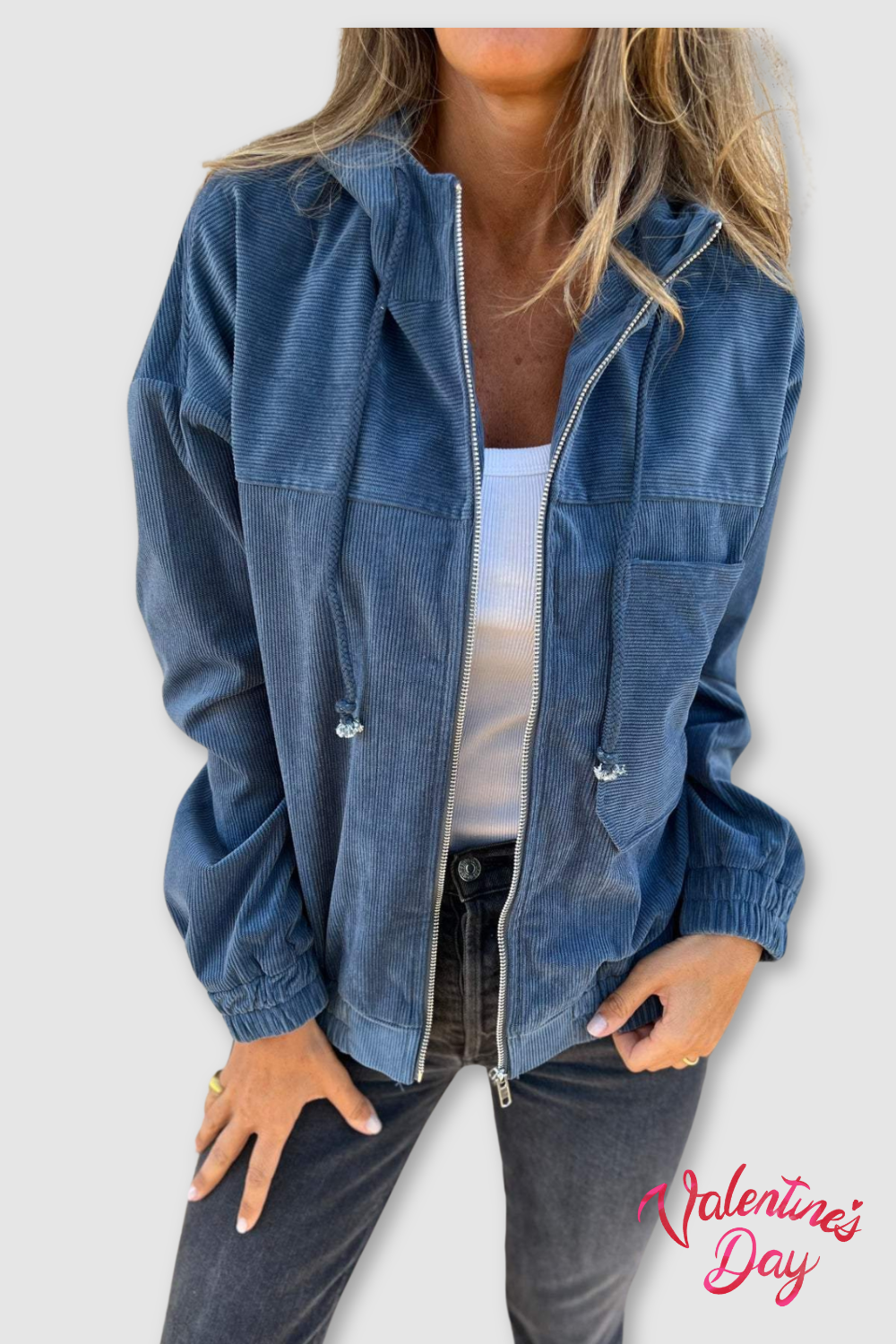 Audrey  - Kapüşonlu rahat ceket