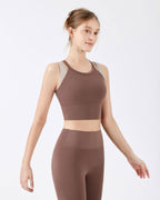 Coffee X-Cross Yoga Atlet - Hafif Destek