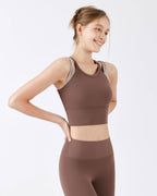 Coffee X-Cross Yoga Atlet - Hafif Destek