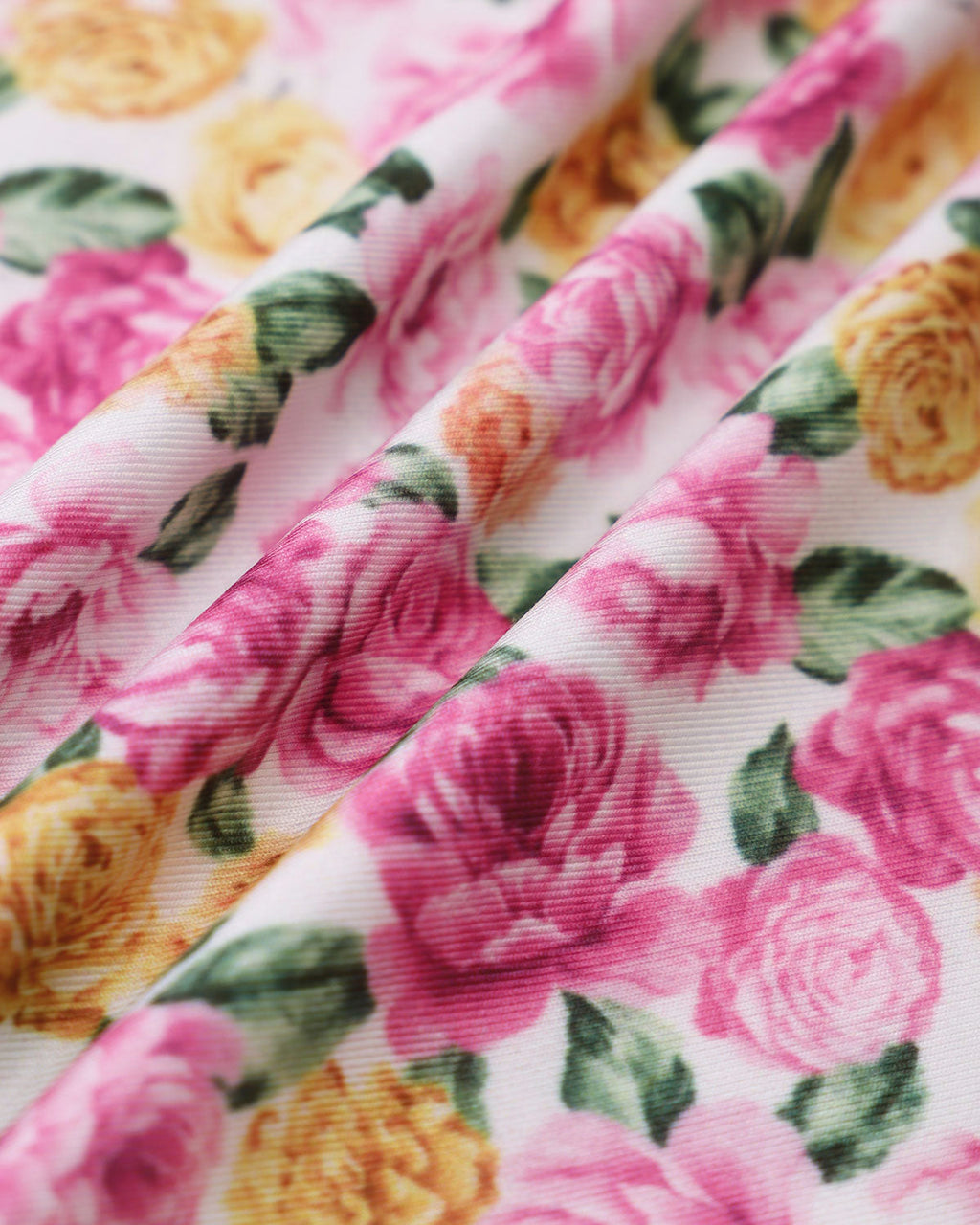 Pembe Çiçekli Bodycon Slip Maxi Elbise