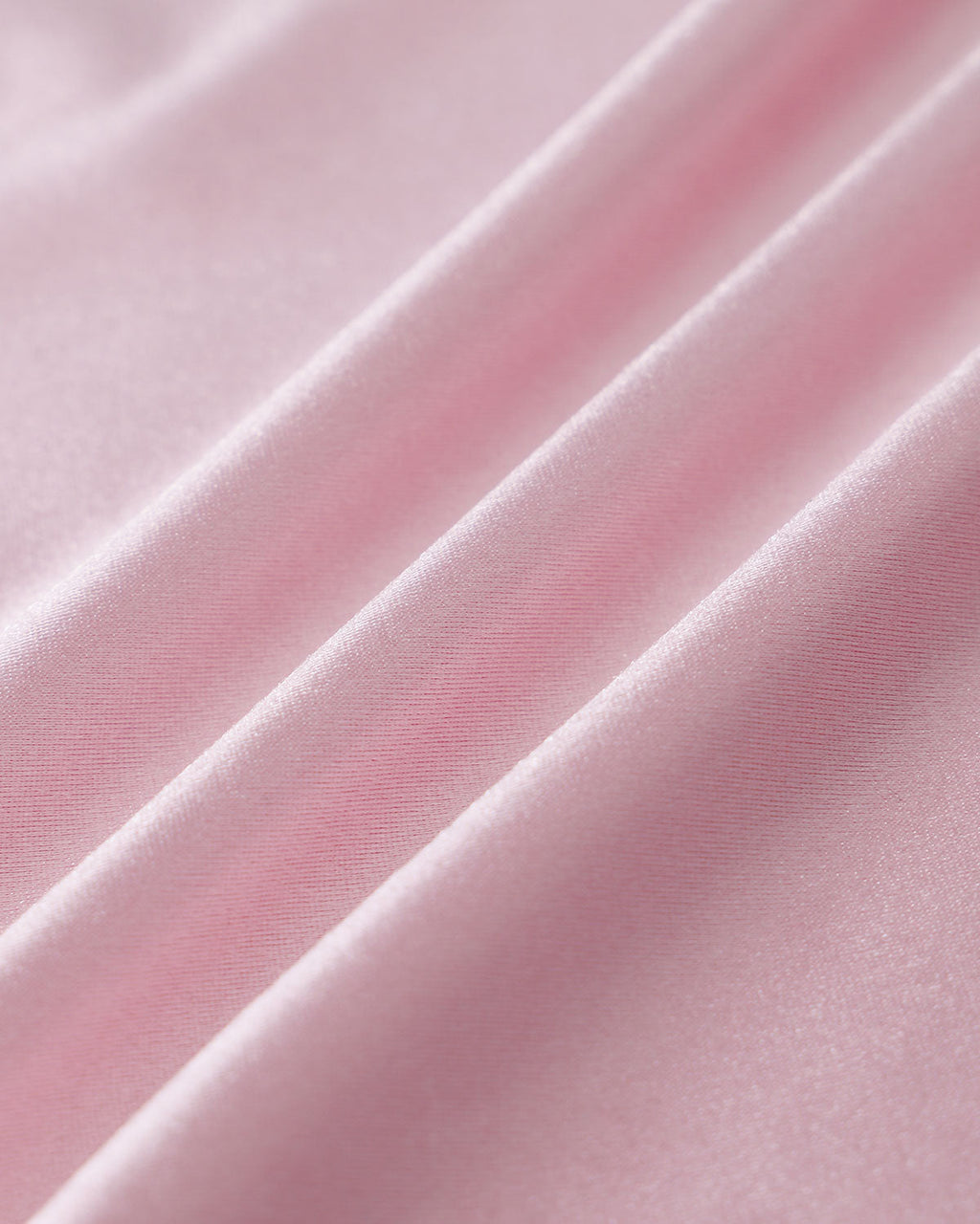 Pembe Saten Straplez Maksi Elbise