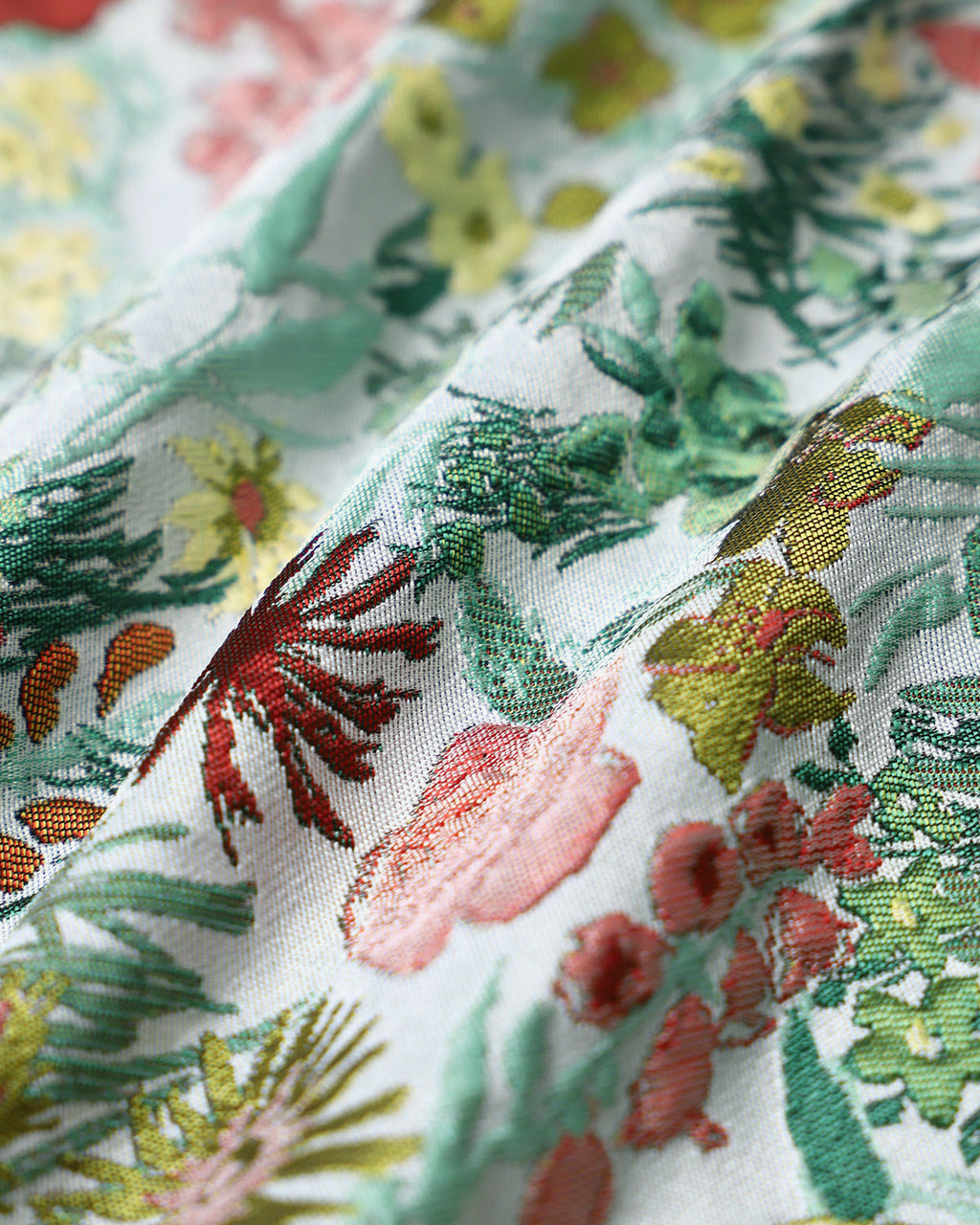 Çiçekli Yüksek Bel A Kesim Mini Etek