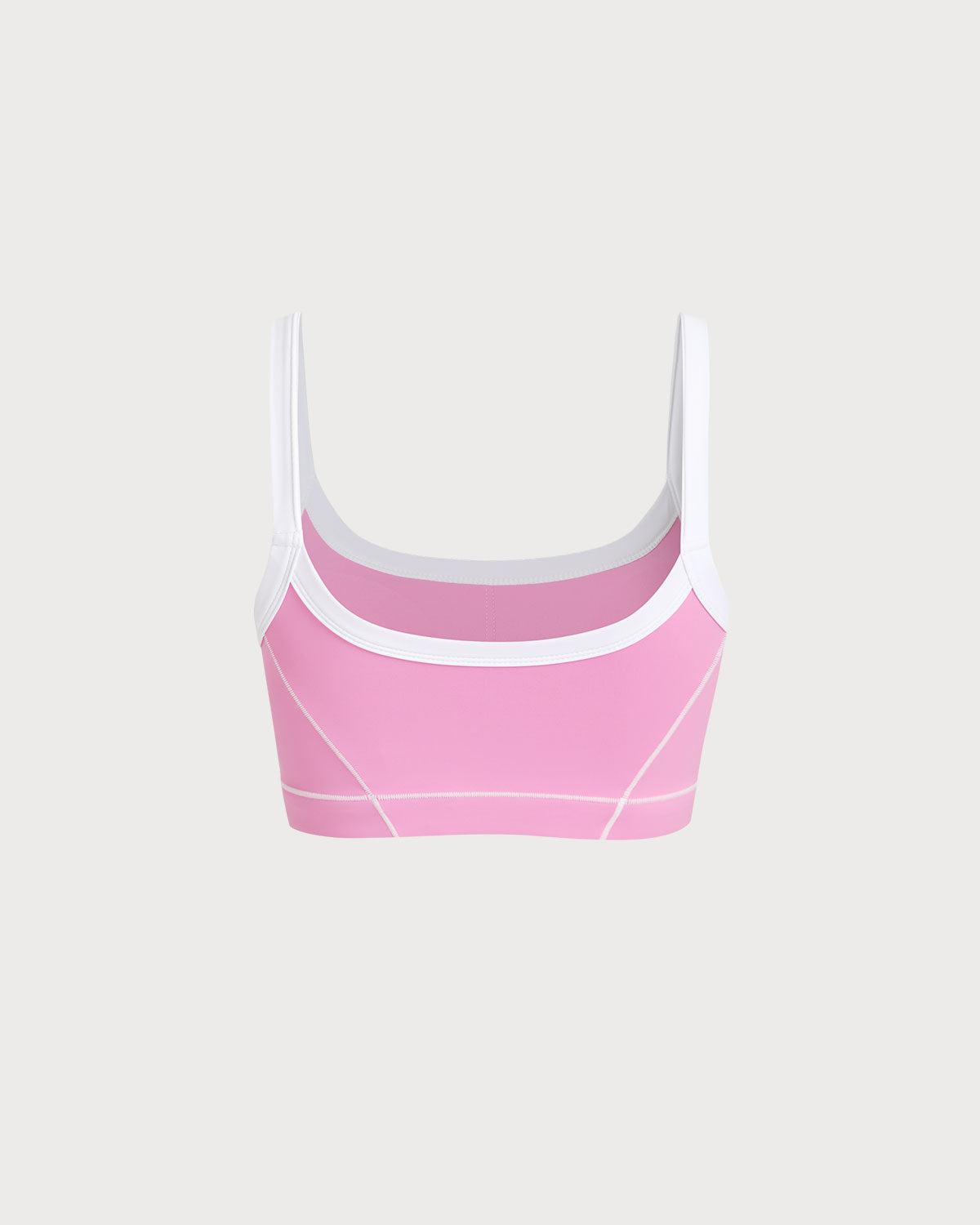 Pembe Kontrast Yoga Atleti