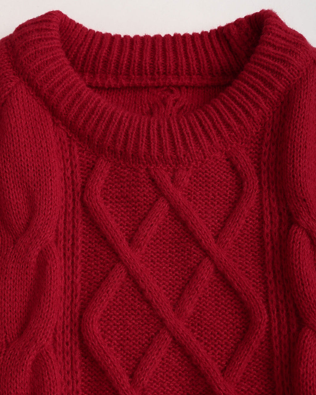 Kırmızı Dokulu Bol Kazak