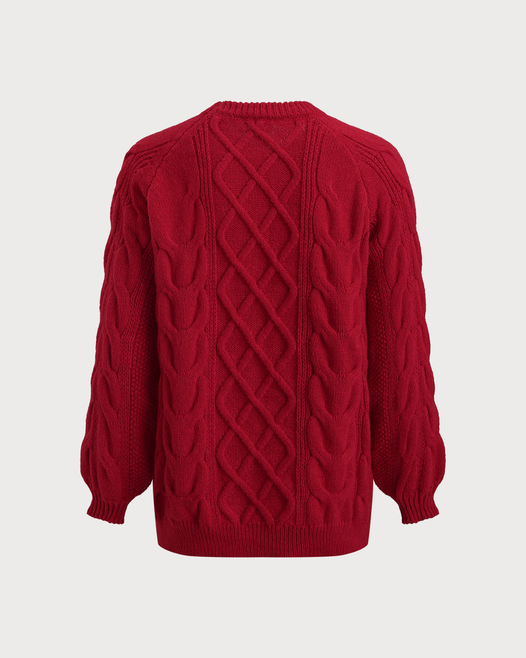 Kırmızı Dokulu Bol Kazak